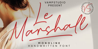 Le Marshall Font Poster 1