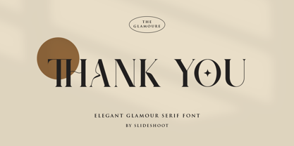 The Glamoure Font Poster 12
