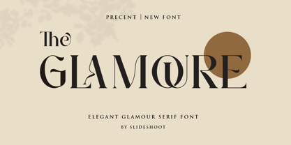 The Glamoure Font Poster 1