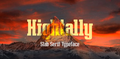 Hightally Font Poster 1