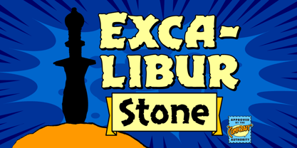 Excalibur Stone Fuente Póster 1