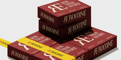 Romine Font Poster 5