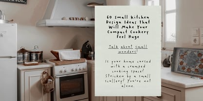 Cute Little Font Font Poster 4