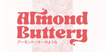 Almond Buttery Font Poster 1