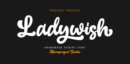 Ladywish Font Poster 1