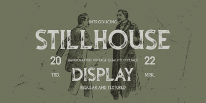 Stillhouse Font Poster 1