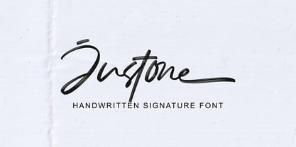 Justone Font Poster 1