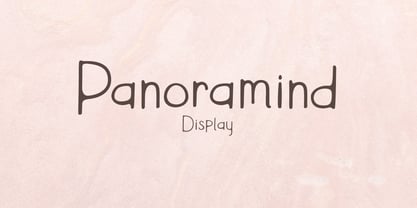 Panoramind Font Poster 1
