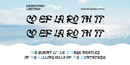 Lacupra Font Poster 4