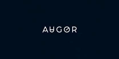 Augur Font Poster 1