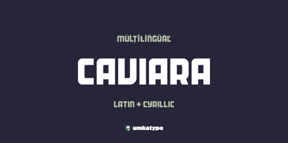 Caviara Font Poster 1