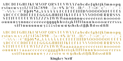 Kingkey Font Poster 11
