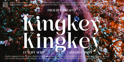 Kingkey Font Poster 15