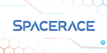 Spacerace Font Poster 1