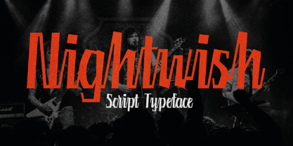 Nightwish Font Poster 1