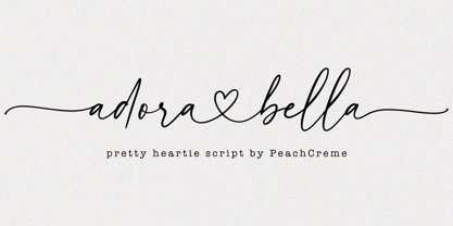 Adora Bella Font | Webfont & Desktop | MyFonts