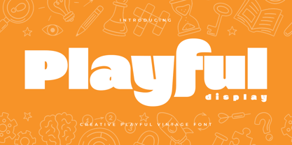 Playful Font Poster 1