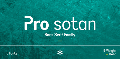 Pro Sotan Fuente Póster 1