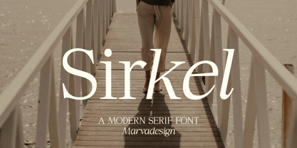 Sirkel Font Poster 1