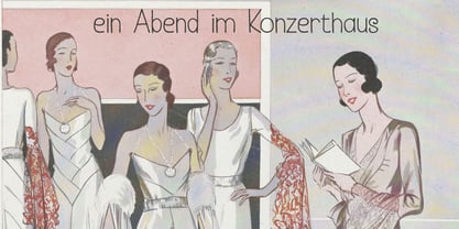 Konzerthaus Font Poster 2