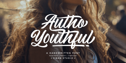 Autho Youthful Font Poster 1