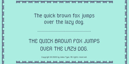Jaunt Font Poster 10