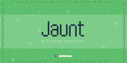 Jaunt Font Poster 11