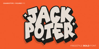 Jackpoter Font Poster 1