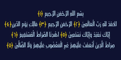 Hasan Alquds U Font Poster 6