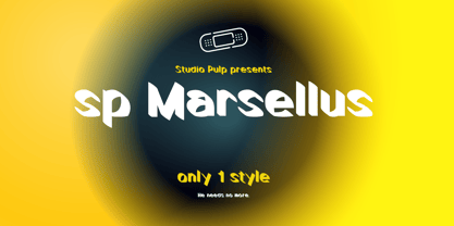 SP Marsellus Font Poster 1