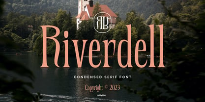 Riverdell Font Poster 1