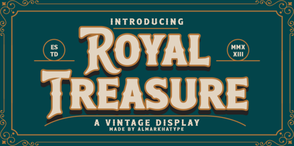 Royal Treasure Font Poster 1