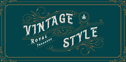 Royal Treasure Font Poster 7