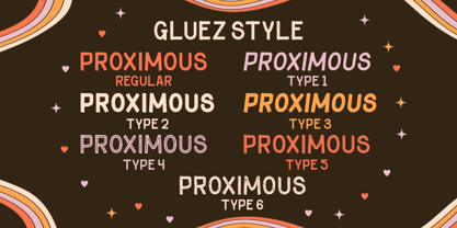 Gluez Font Poster 10