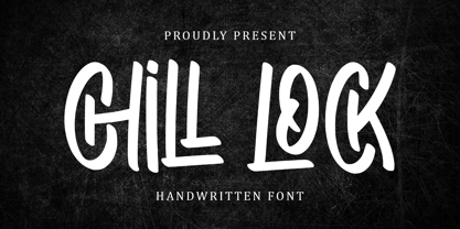 Chill Lock Font Poster 1