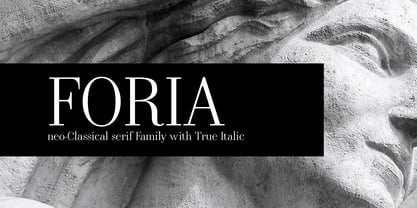 Foria Font Poster 1