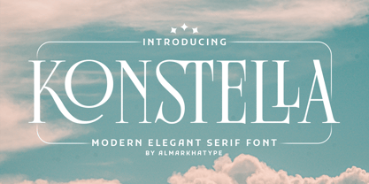 Konstella Font Poster 1