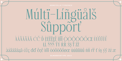 Konstella Font Poster 8