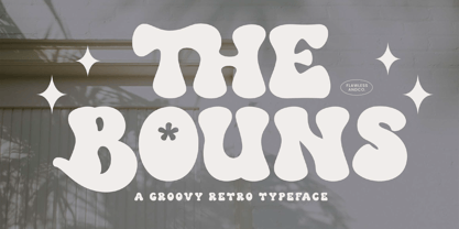The Bouns Font Poster 1