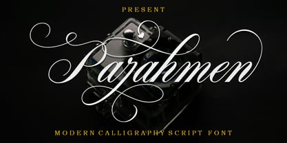 Parahmen Font Poster 1