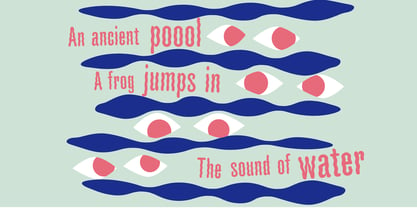 Poool Font Poster 6