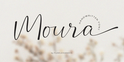 Moura Font Poster 1