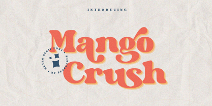 Mango Crush Font Poster 1