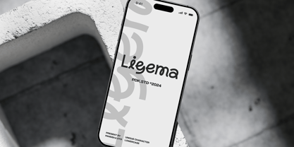 Ligema Font Poster 10