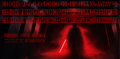 Ongunkan Star Wars UrKittat A Font Poster 2