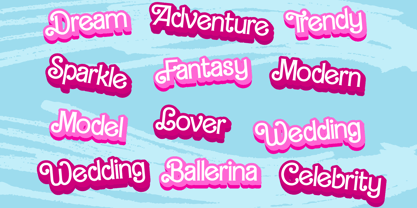 Barby Font Poster 2