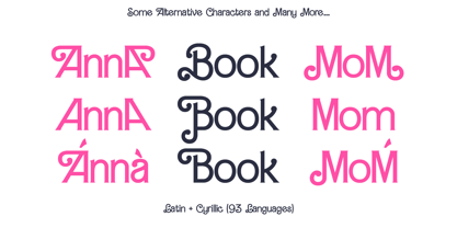 Barby Font Poster 3