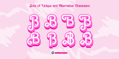 Barby Font Poster 4