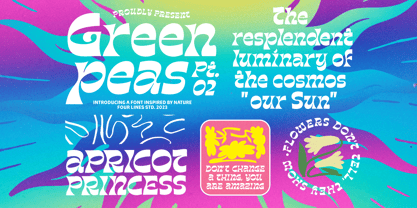 Green Peas Pt.02 Font Poster 10