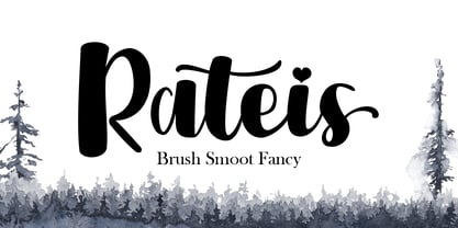 Rateis Font Poster 1